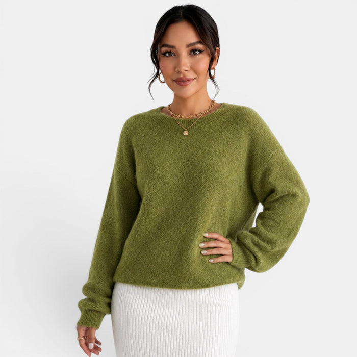 Suéter Mujer Cachemira Alpaca