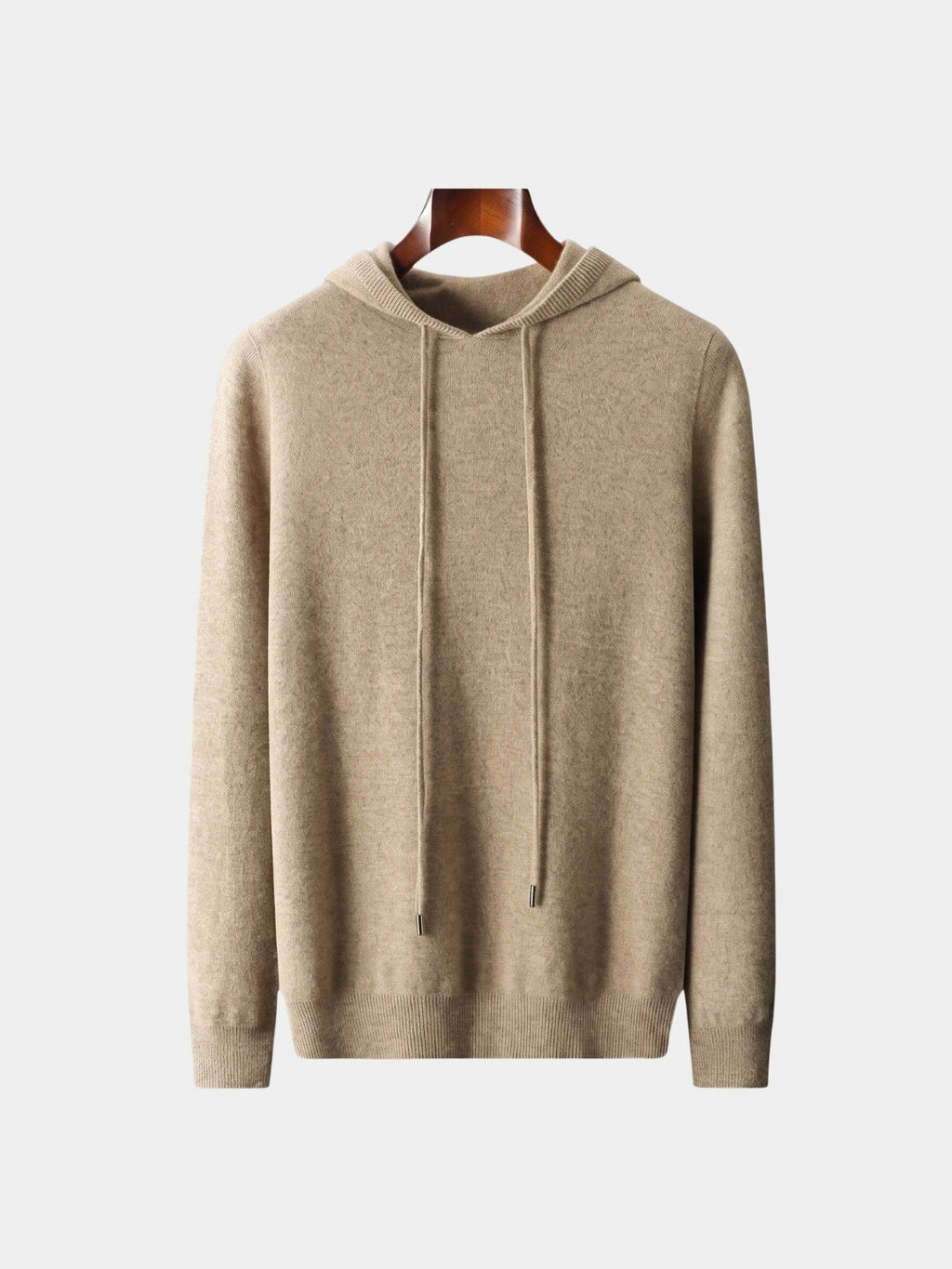 100% Suéter con Capucha de Cachemira - Cross & Crown