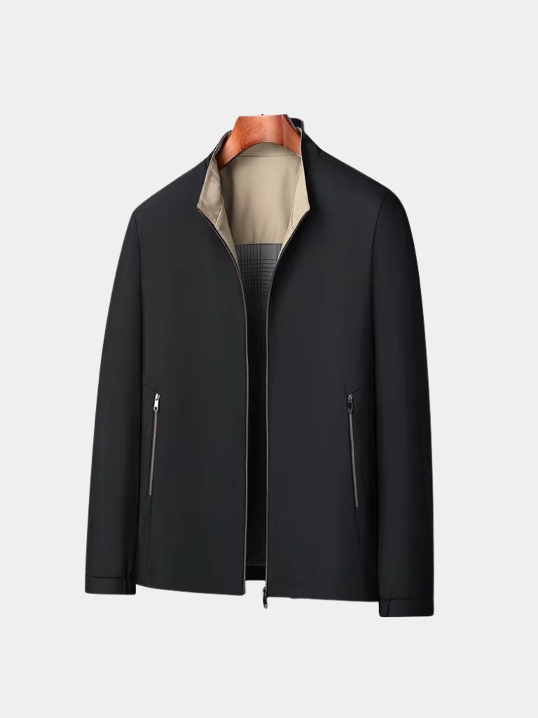 Chaqueta Lucien con Cremallera - Cross & Crown