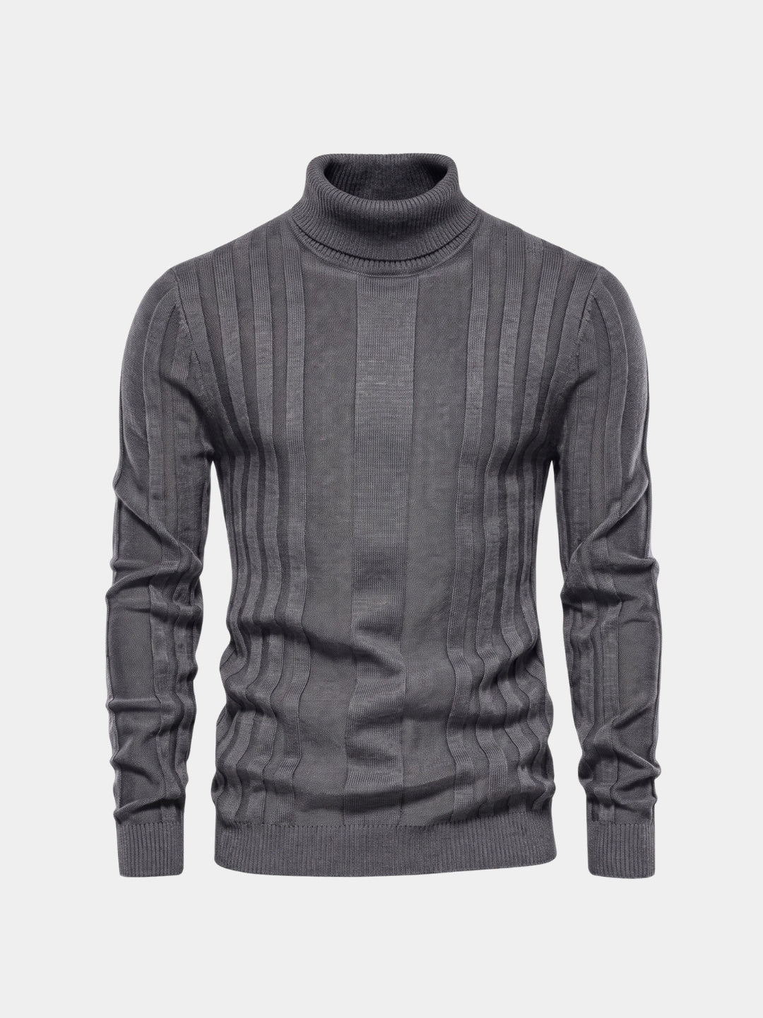 Suéter de Punto de Cuello Alto - Cross & Crown