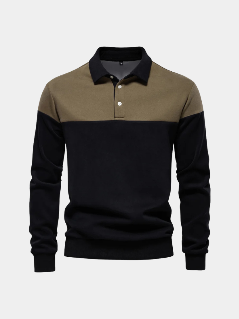 Polo Pullover de Cuello con Cremallera Alpine - Cross & Crown
