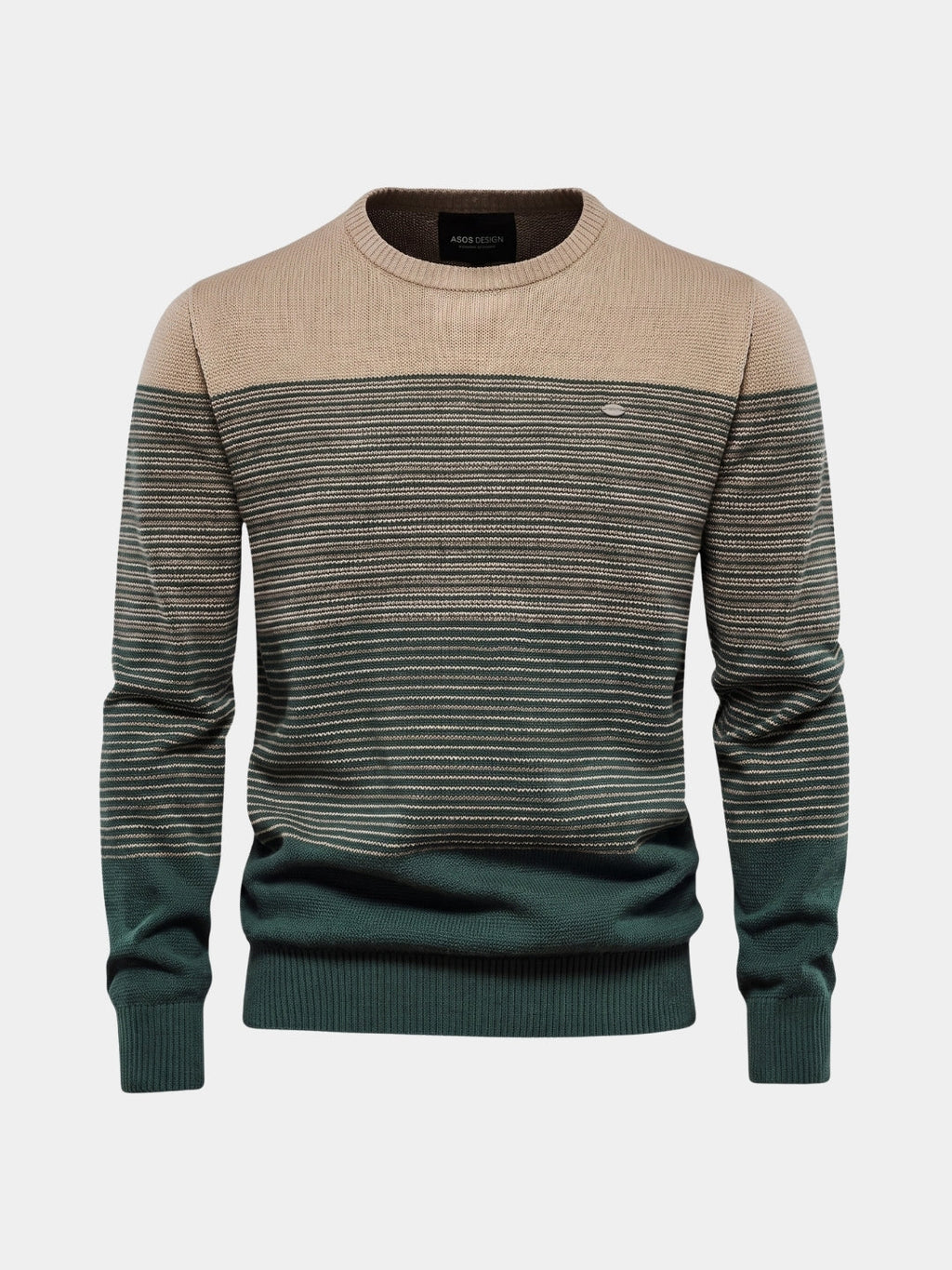 Suéter de punto de cuello redondo - Cross & Crown