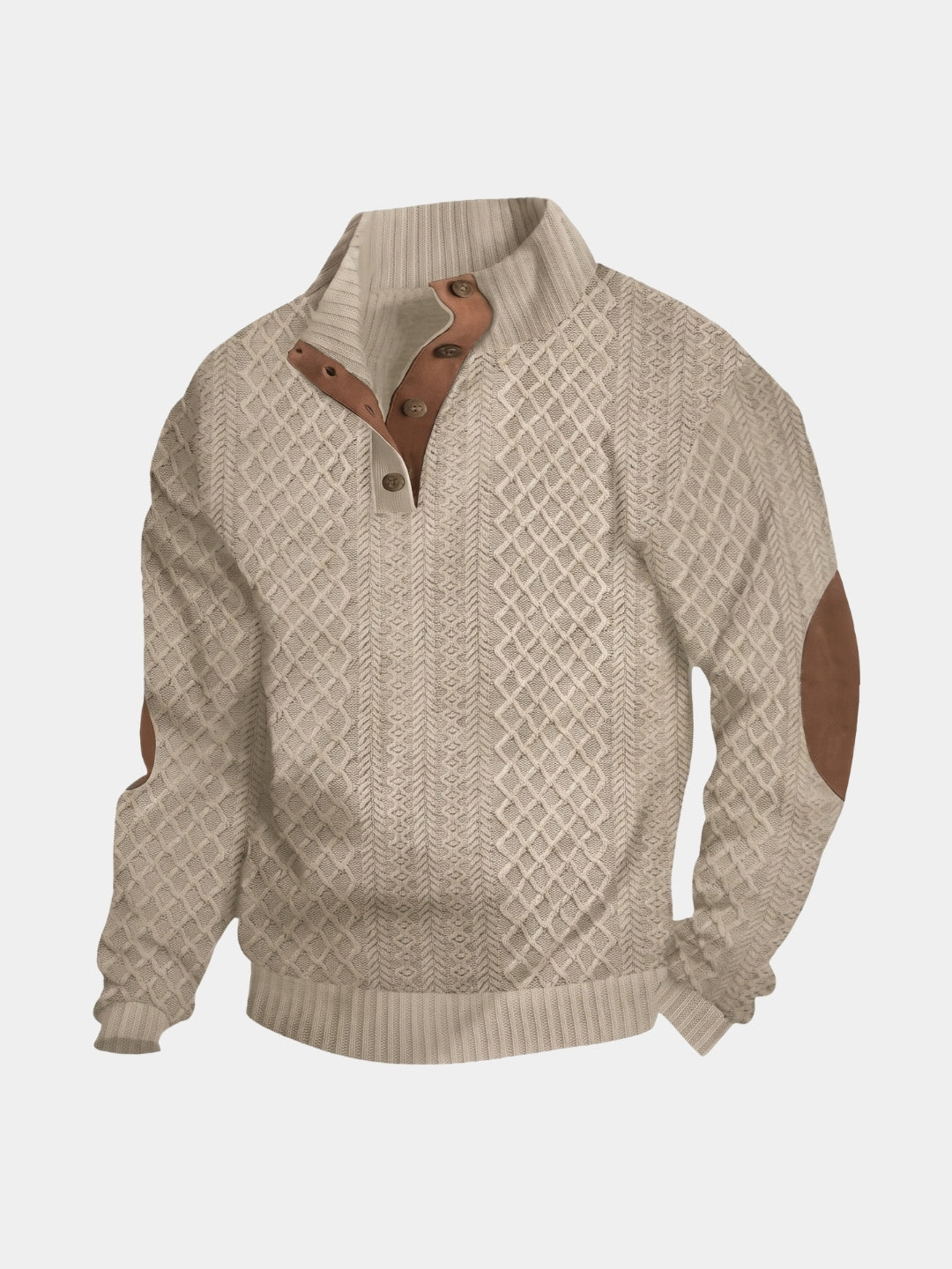 Conjunto de Suéter Clásico de Cuello Alto - Cross & Crown