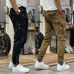 Pantalones Cargo Marino Multibolsillo