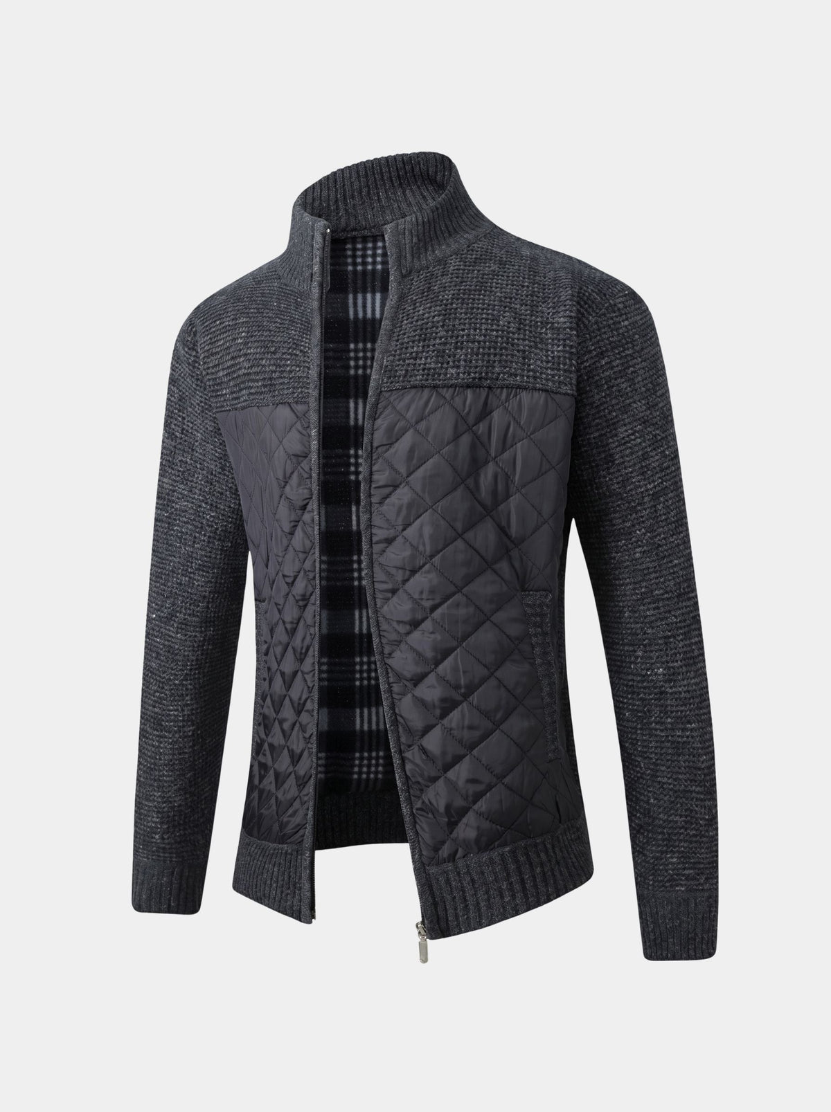 Chaqueta Vertex Diamond-Panel – Cross & Crown