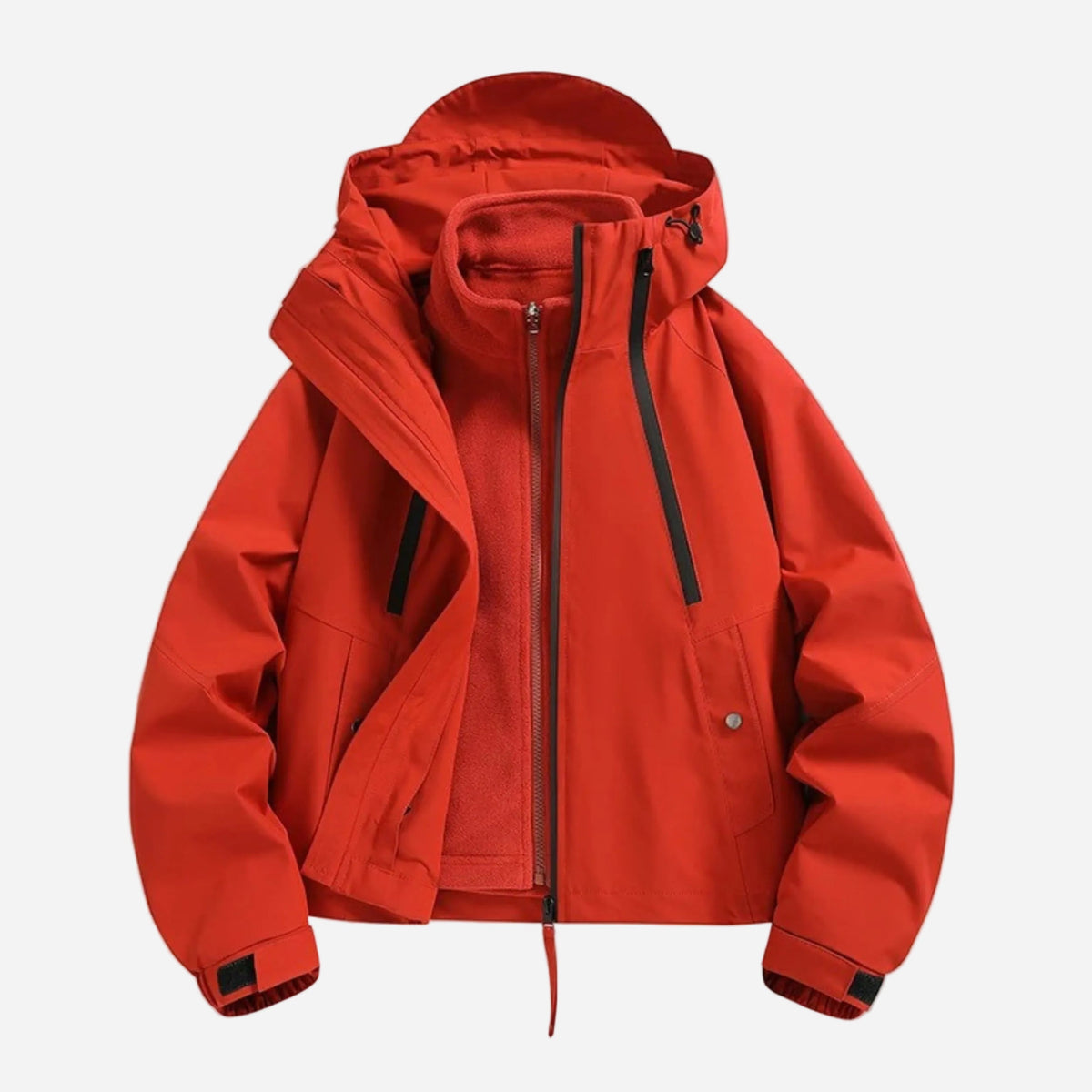 Chaqueta Impermeable Mujer con Capucha