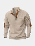 Monaco Casual Henley Pullover - Cross & Crown
