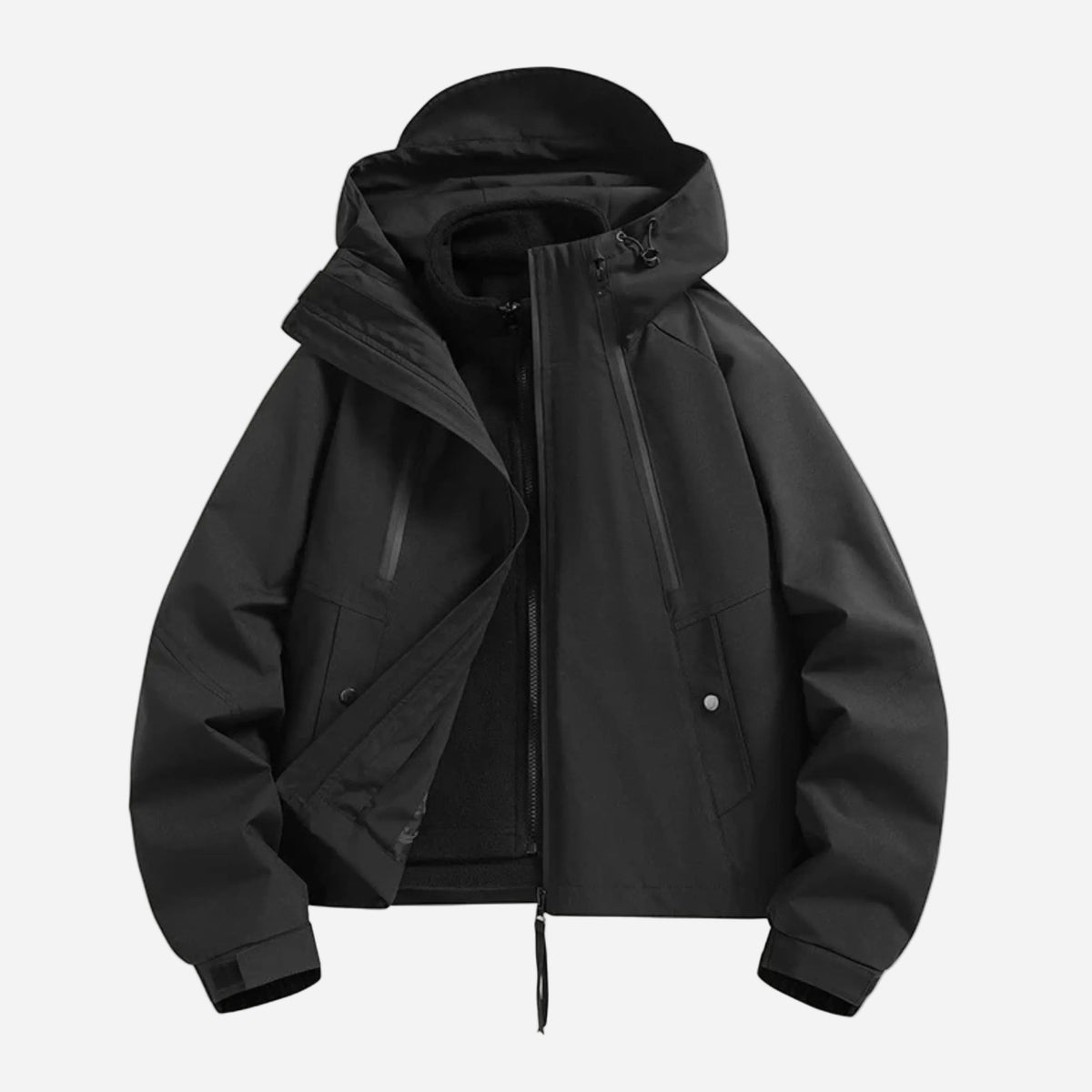 Chaqueta Impermeable Mujer con Capucha