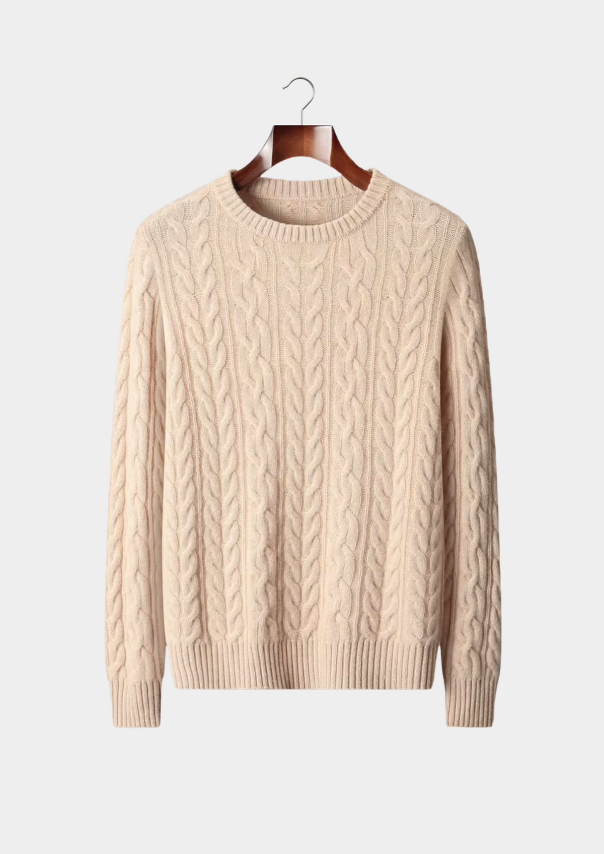 Jersey Hombre Cashmere Premium – 100% Cashmere Trenzado