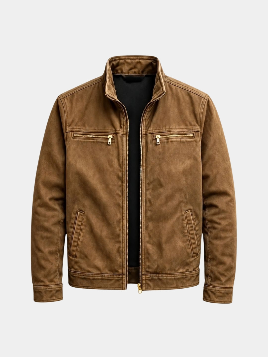 Chaqueta de Campo Khaki Vintage Valmont - Cross & Crown