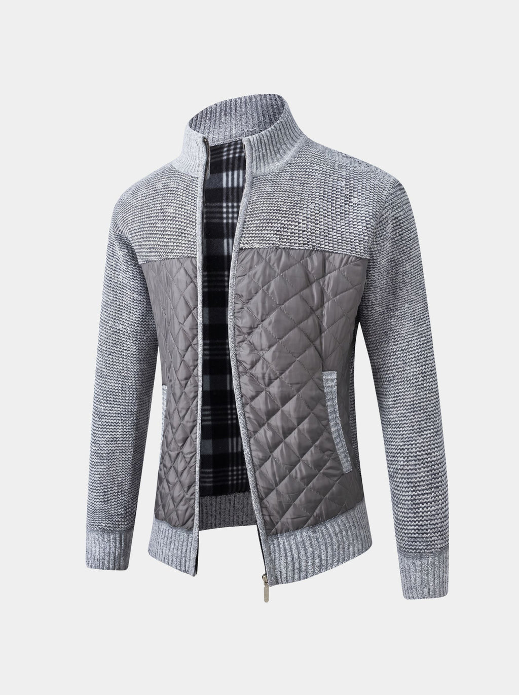 Chaqueta Vertex Diamond-Panel – Cross & Crown