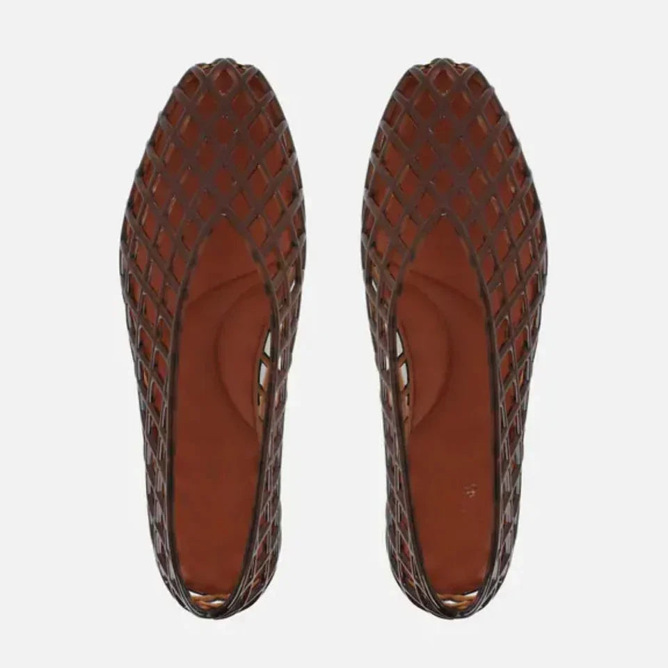 Bailarinas Mujer Premium Trenzadas – Zapatos Planos Transpirables