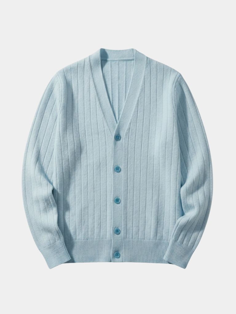 Cárdigan Casual de Punto - Cross & Crown