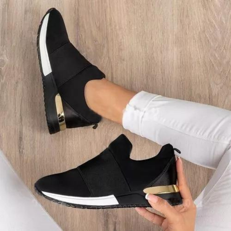 Zapatillas Ortopédicas para Mujer con Soporte de Arco y Horma Ancha