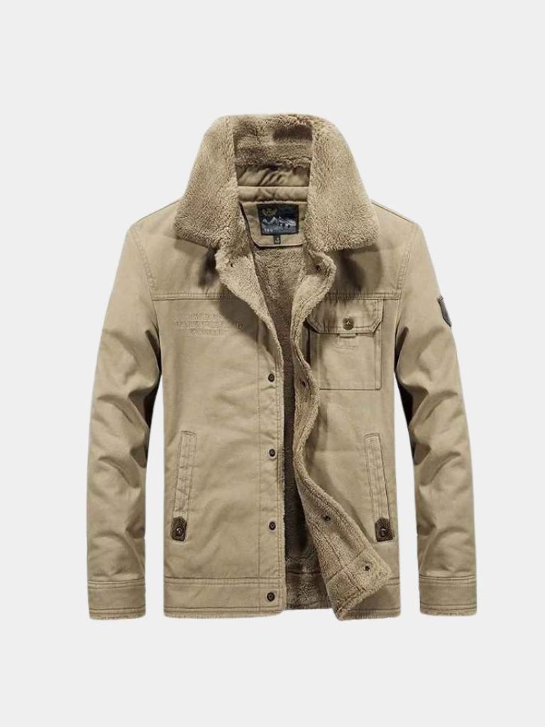 Chaqueta de Aviador Militar Vintage - Cross & Crown