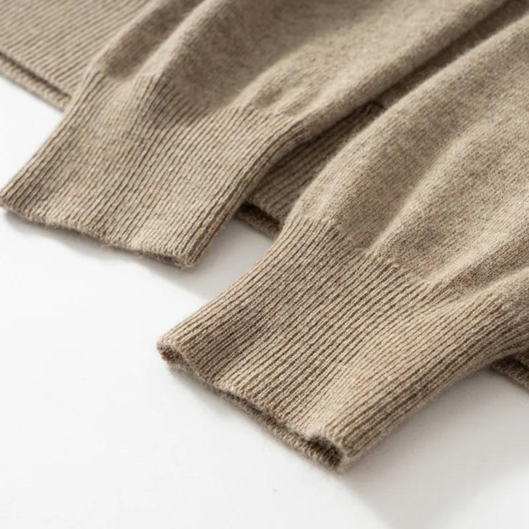 Chaleco con Capucha Cashmere Premium – 100% Cashmere