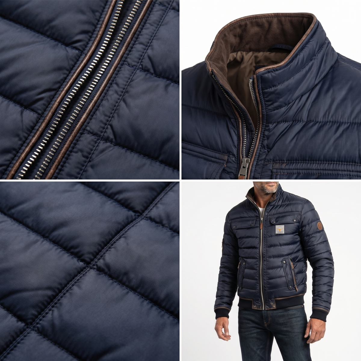 Roberto |Chaqueta Vintage de Hombre para Otoño y Invierno