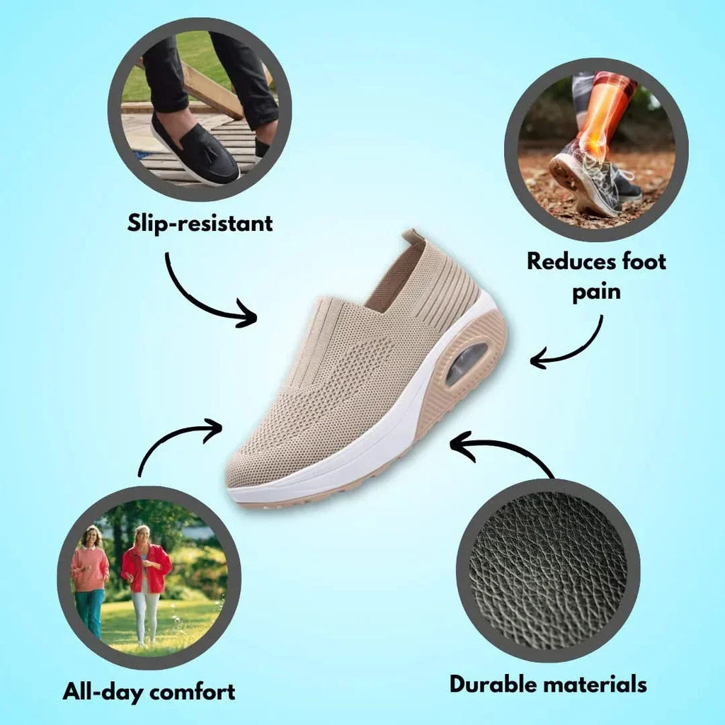 Zapatillas Ortopédicas Mujer con Soporte para Pies Planos