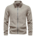 Sudadera Hombre con Cremallera Completa y Cuello Alto