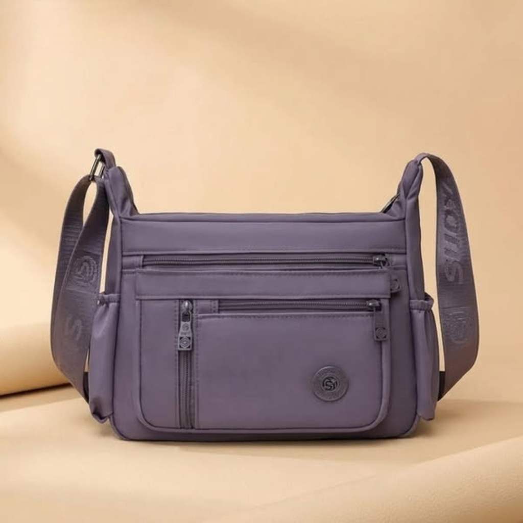 Bolso Cruzado Mujer Multi-Compartimentos