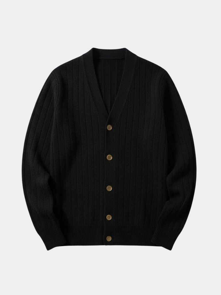 Cárdigan Casual de Punto - Cross & Crown