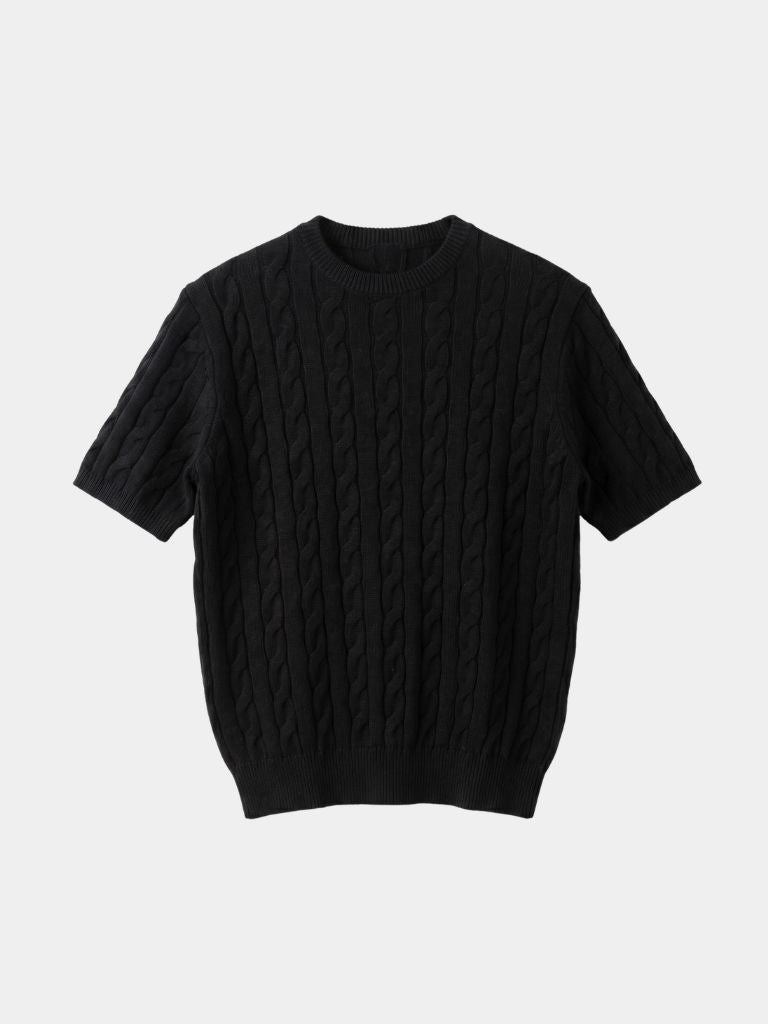 Camiseta de Punto Rombo Clásica - Cross & Crown