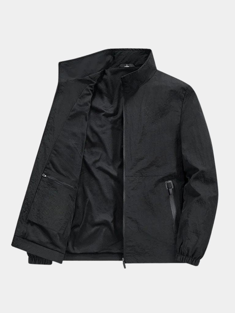 Chaqueta con Cremallera de Utilidad Moderna - Cross & Crown