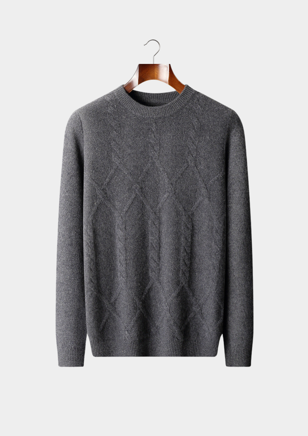Jersey de Cashmere Hombre Premium – 100% Cashmere con Diseño