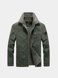 Chaqueta de Aviador Militar Vintage - Cross & Crown