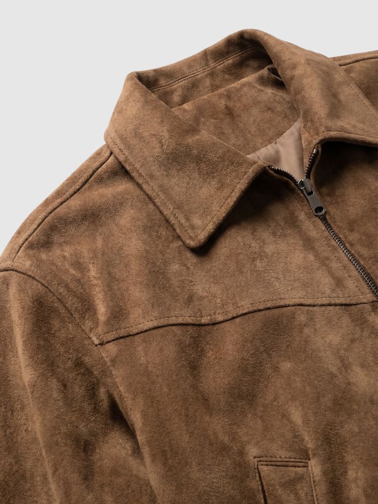 Chaqueta Vintage de Ante Mónaco - Cross & Crown