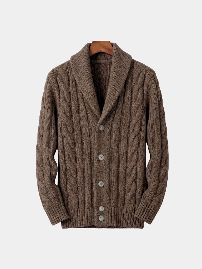 Cárdigan de Punto para Hombre - Cruz & Corona
