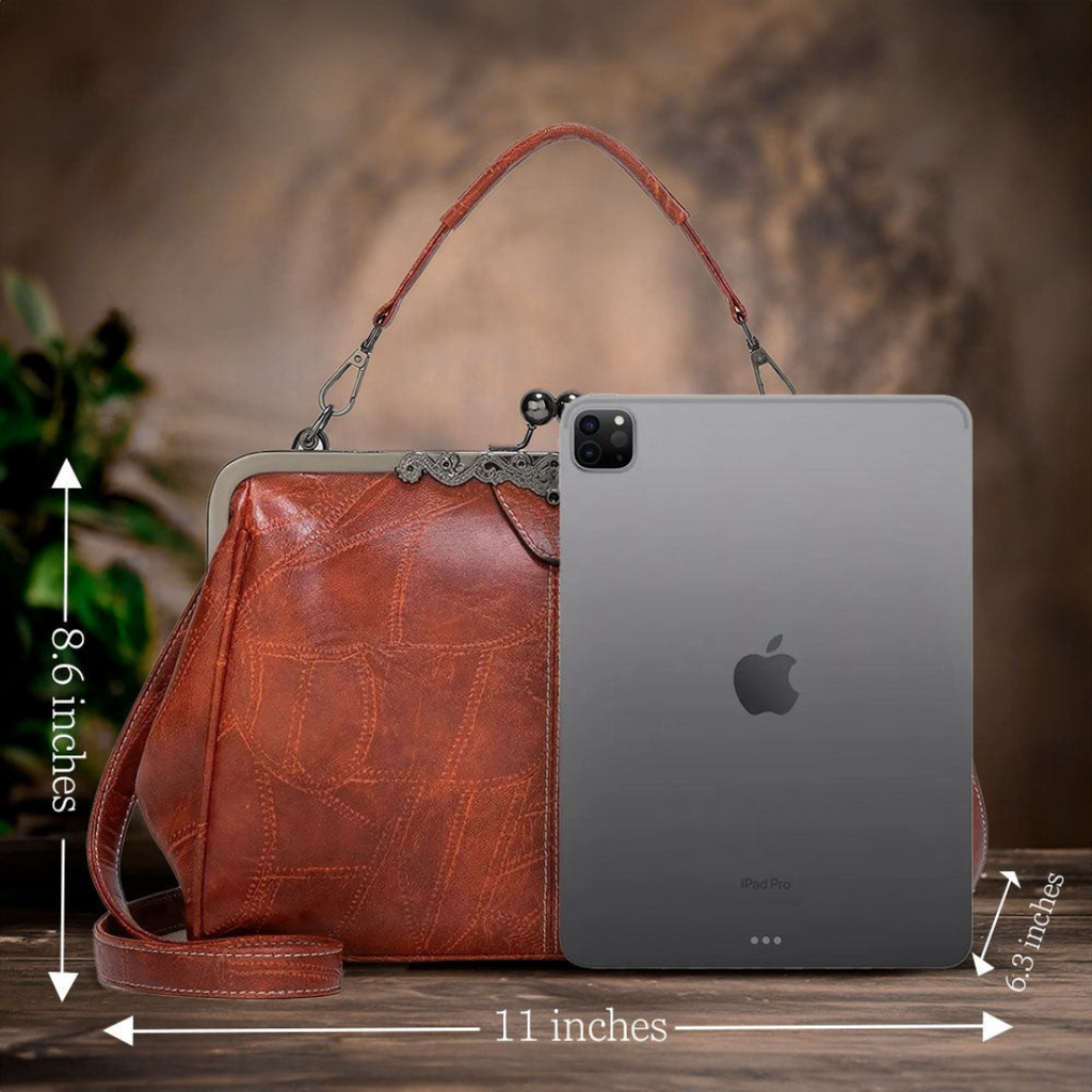Bolso Vintage Mujer con Solapa