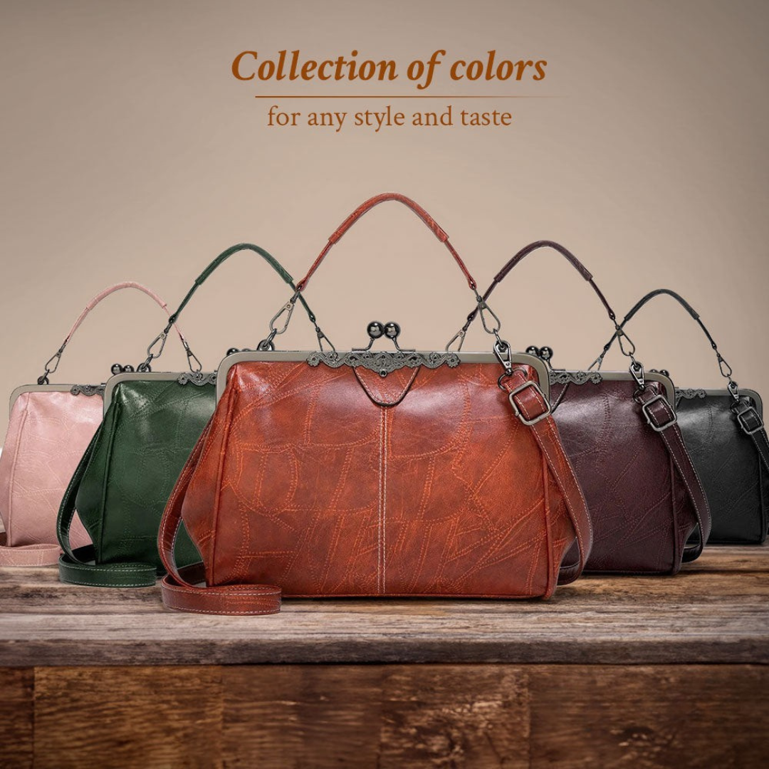 Bolso Vintage Mujer con Solapa
