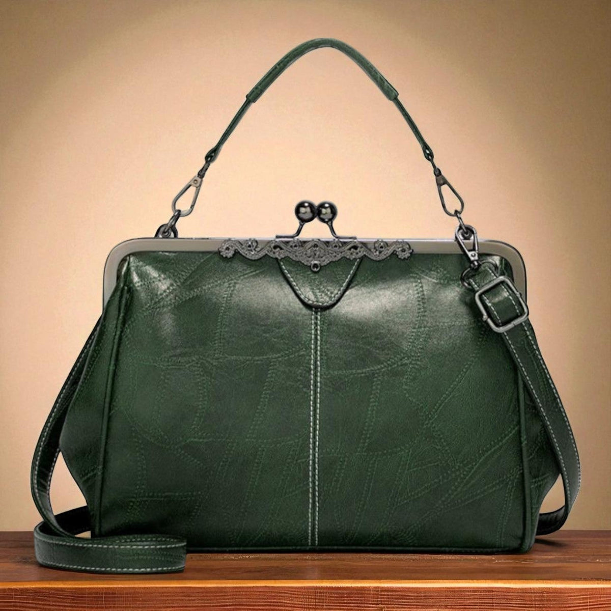 Bolso Vintage Mujer con Solapa