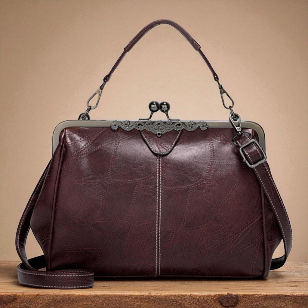 Bolso Vintage Mujer con Solapa