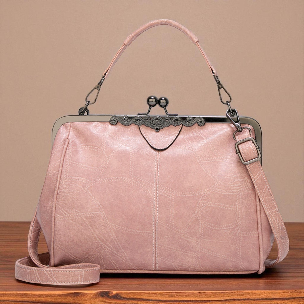 Bolso Vintage Mujer con Solapa