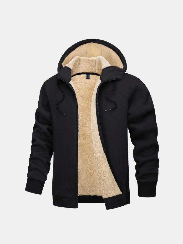 Chaqueta con Capucha Sherpa Core de Invierno - Cross & Crown