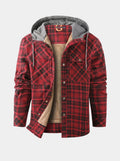 Chaqueta de Sherpa con Capucha Lumberjack – Cross & Crown