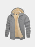 Chaqueta con Capucha Sherpa Core de Invierno - Cross & Crown