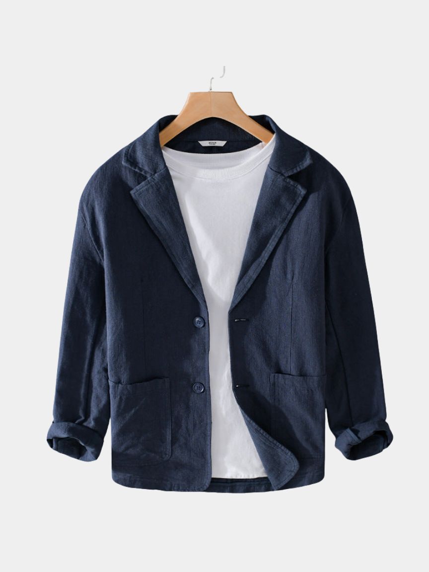 Blazer de Lino de Verano Oldbrook - Cross & Crown