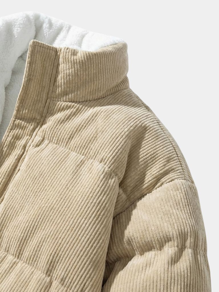Chaqueta Aislante de Pana Ártica - Cross & Crown