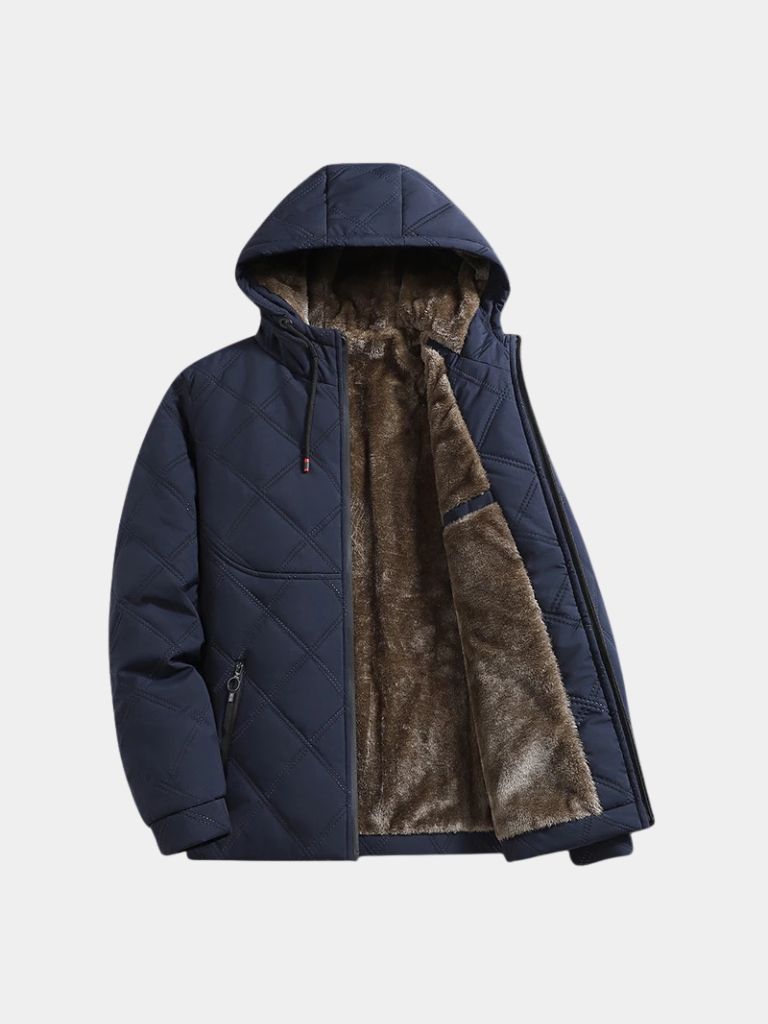 Chaqueta con Cremallera Slate Cavalier - Cross & Crown