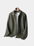 Chaqueta de Punto Heritage de Cachemira - Cross & Crown