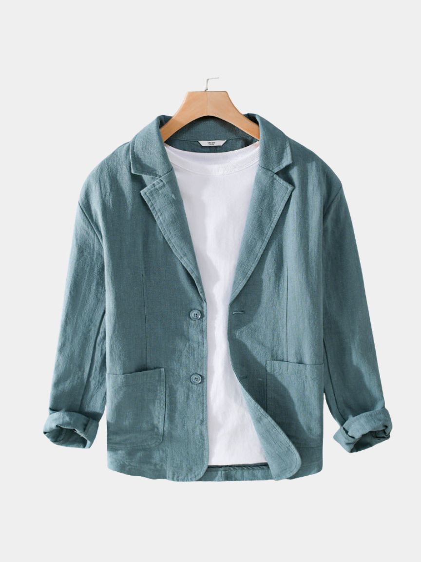 Blazer de Lino de Verano Oldbrook - Cross & Crown