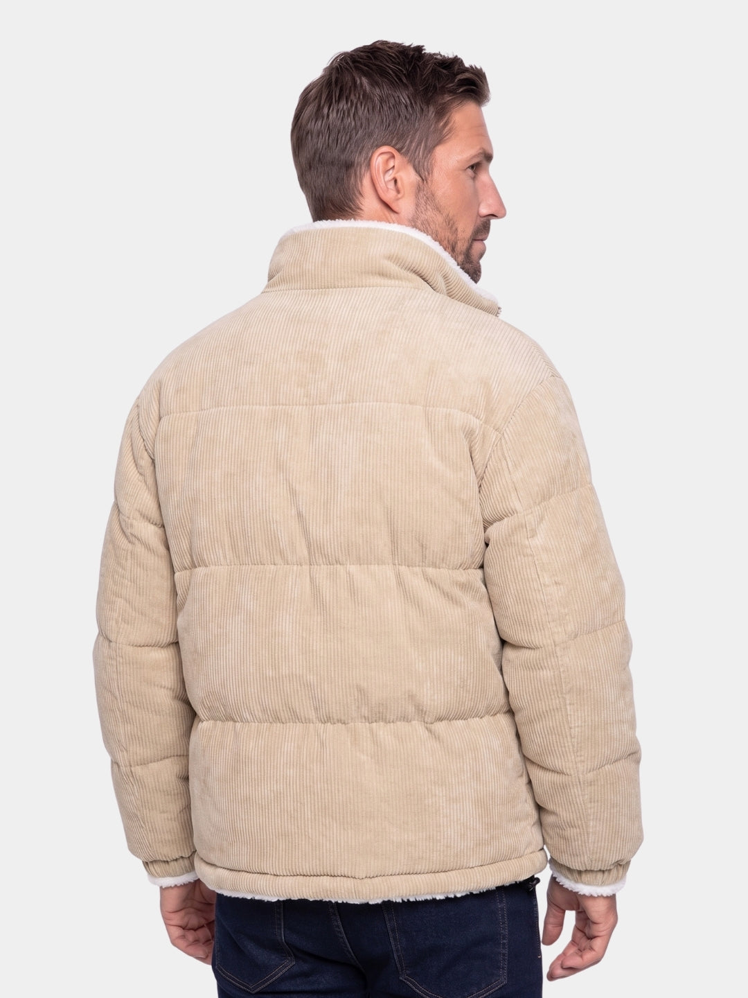 Chaqueta Aislante de Pana Ártica - Cross & Crown