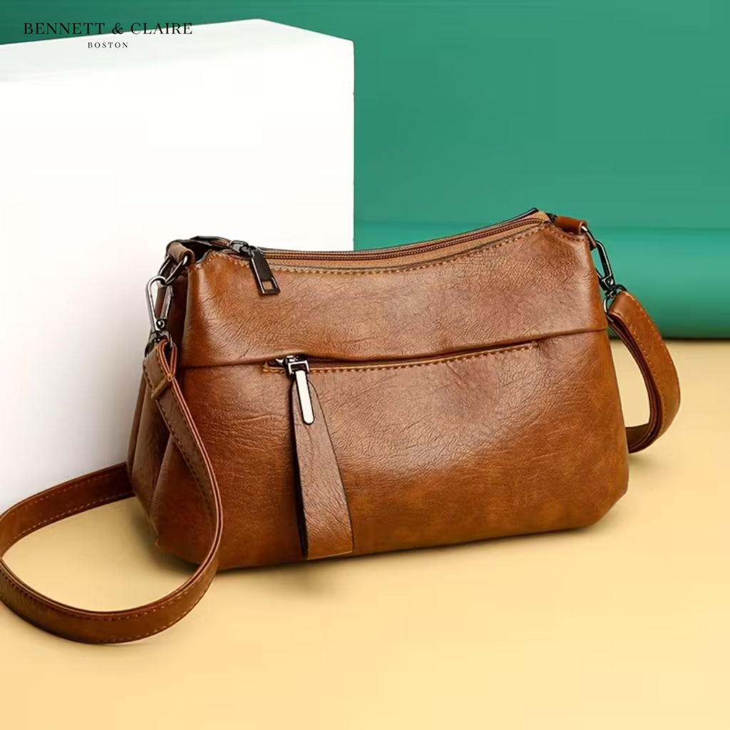 Bolso Cruzado Compacto Mujer con Compartimentos