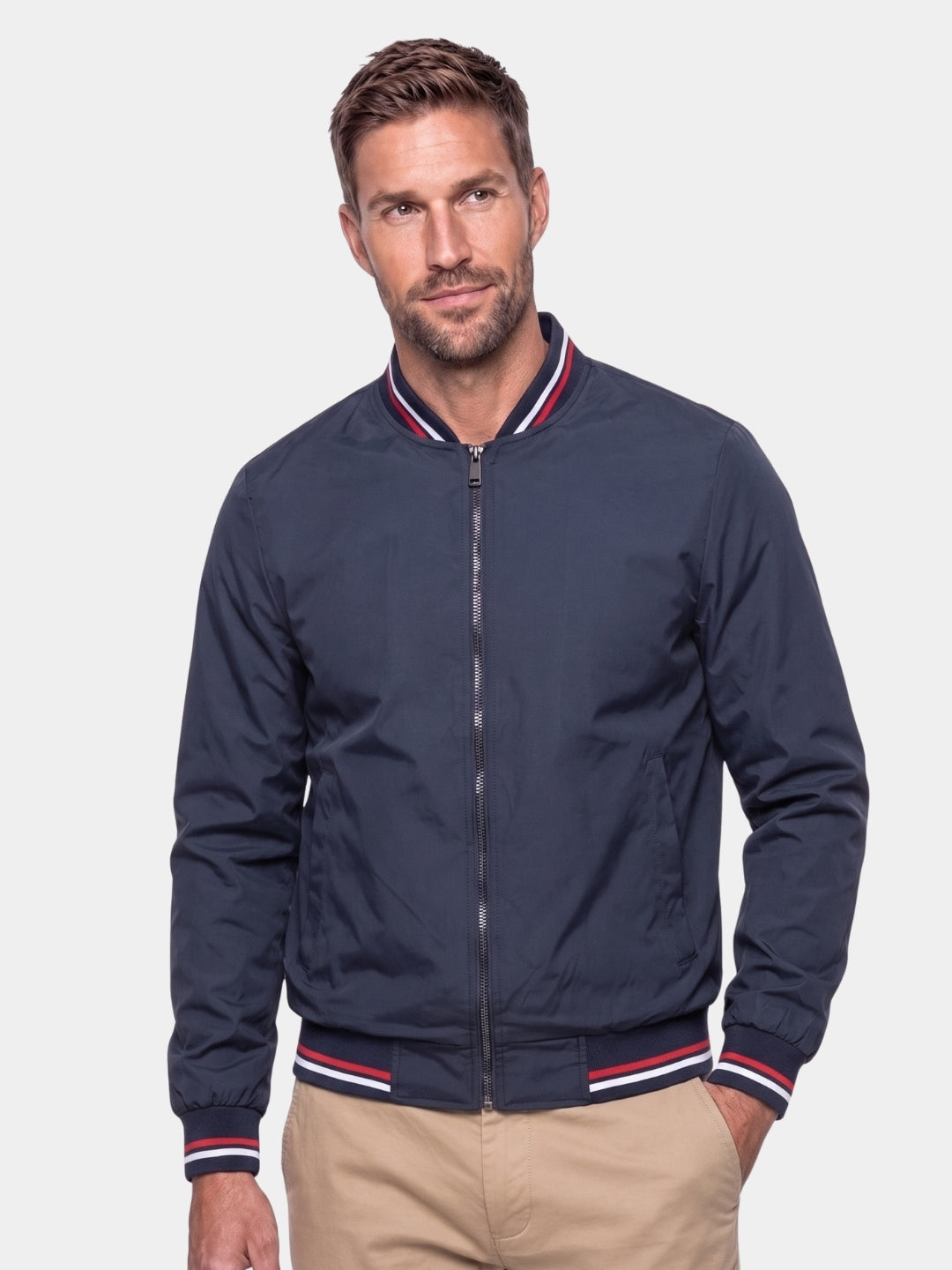 Chaqueta Bomber - Cross & Crown