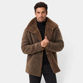 Parka de Invierno Cálida para Hombre con Forro Grueso