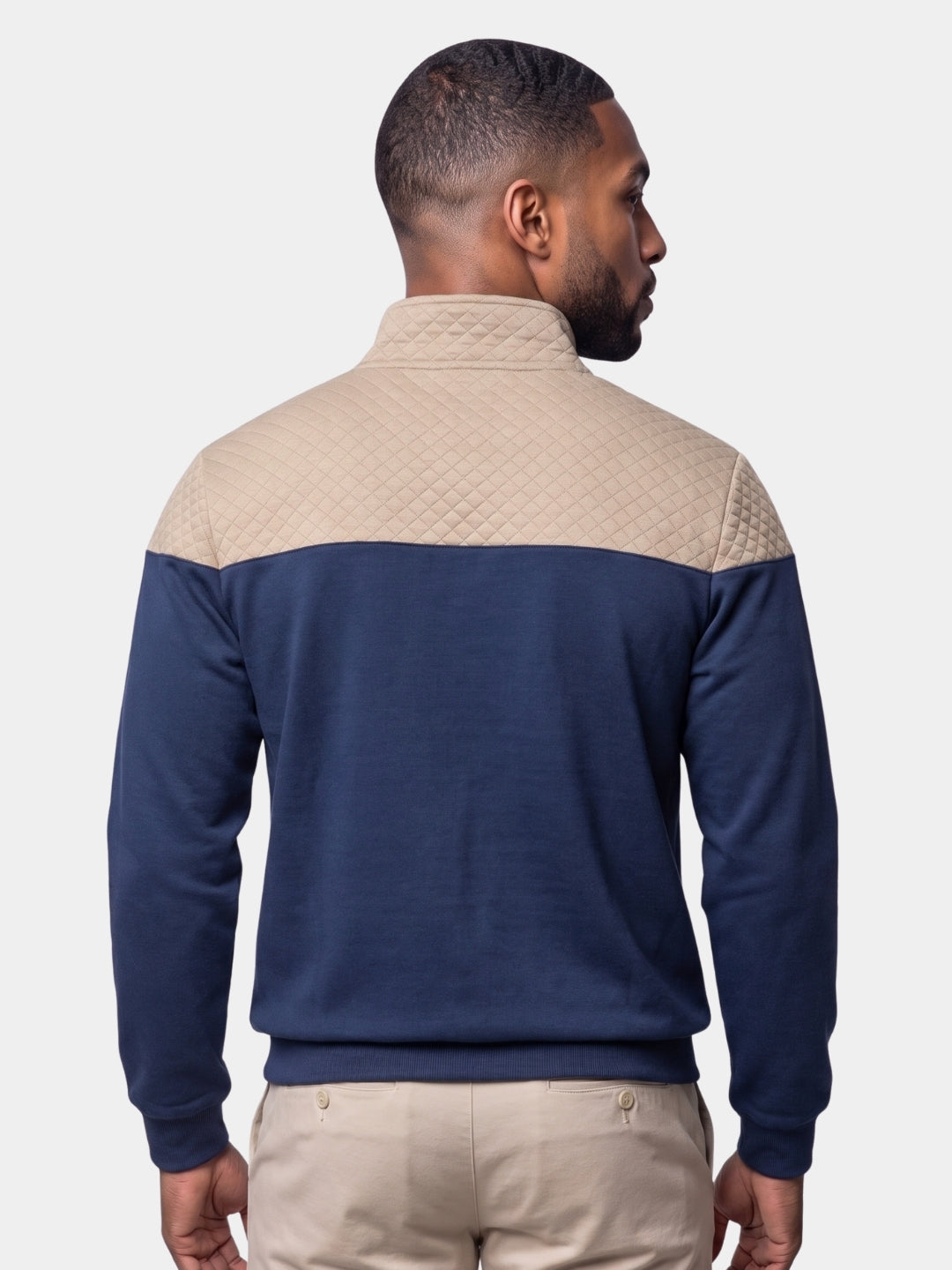 Suéter de Invierno de Doble Tono Cambridge - Cross & Crown