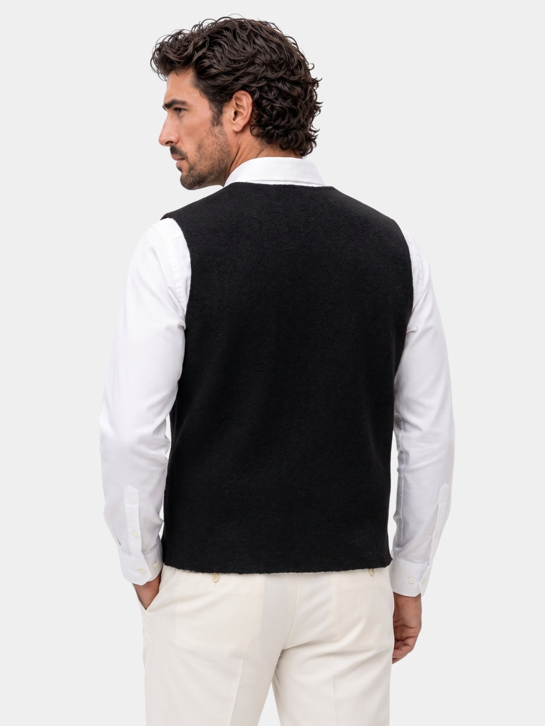 Chaleco de Cachemira - Cross & Crown